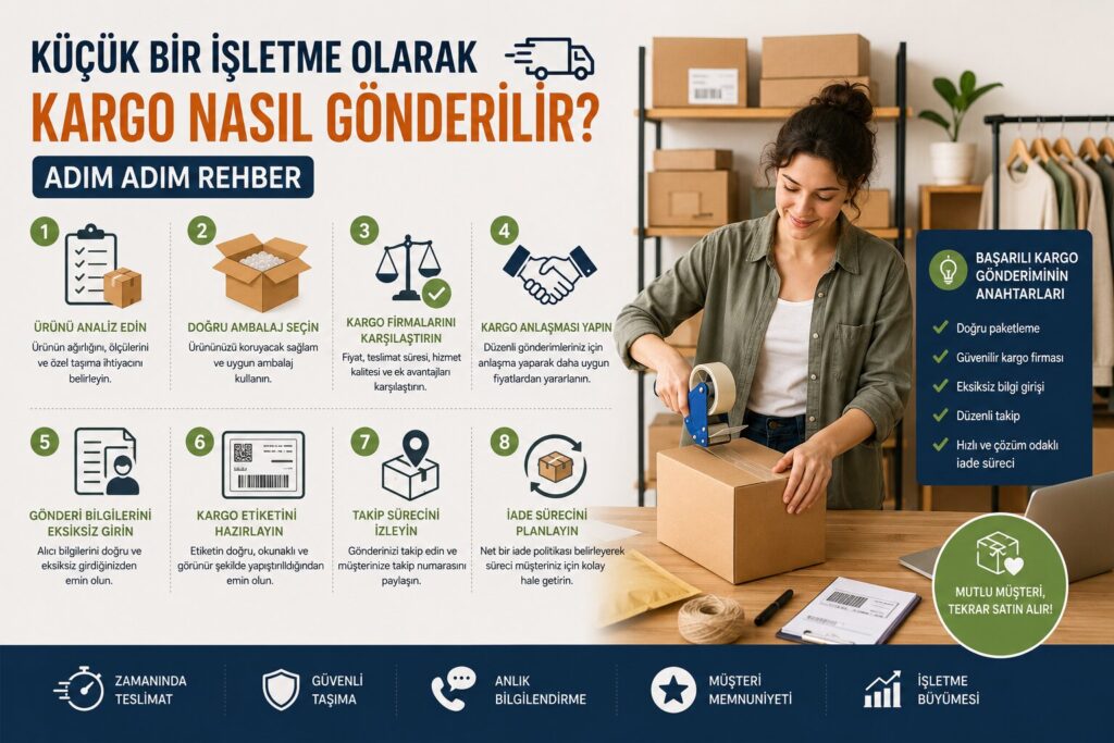 Küçük Bir İşletme Olarak Kargo Nasıl Gönderilir